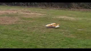 Low and slow FMS Ranger 1220mm with wind and some acrobatics