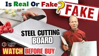 Viral Steel Cutting & chopping Board Honest Review By Chef Mumtaz Ali I cooking Studio 51