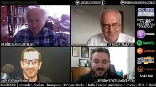 Clash of Titans: Dr. Richard D Wolff vs. Dr. David D Friedman (Marxism vs. Anarcho-Capitalism)