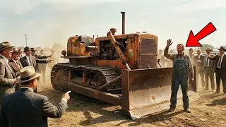 Auction Day Came Fast... The 10-Ton Dozer Turned Junkyard Scrap Into Silence And Empire