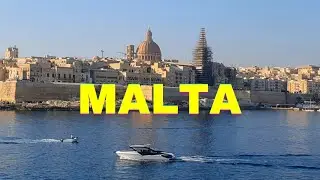Malta Virtual Tour 4K vlog August 2022, Malta best places to visit see. Things to do in Malta.