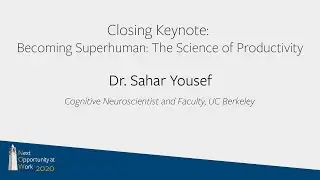 Afternoon Keynote and Activity Break