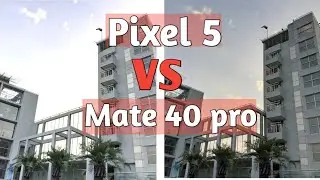 Google Pixel 5 vs huawei mate 40 pro camera review