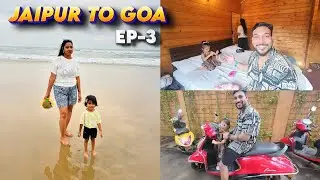 Ep-3  Baga Beach पर Elly ने कि खूब मस्ती 😍 #goa #bagabeach 
