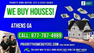 Sell My House Fast Athens GA - (877) 787-4989 - We Buy Houses