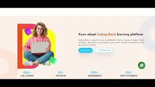 Coding Early, Online Web Development classes for Children (8th -12th) #Codingearly #codingclass