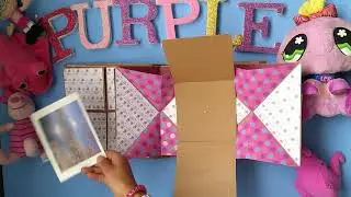POP UP PHOTO ALBUM COLOUR PURPLE - ALBUM DE FOTOS POP UP COLOR PURPURA