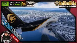 MSFS 🔴Live🔴 *From New Studio* IniBuilds A306 | UPSVAC | LOUISVILLE✈️BERMUDA