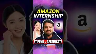 Amazon Internships 2025💥 #shorts