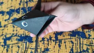 Paper crow origami