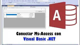 Conectar Access con Visual Basic  .NET 2019