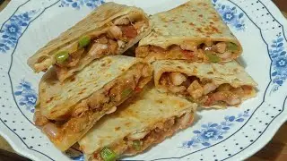Chicken Cheesy Quesadilla Recipe (Mexican Food / Ramadan 2025 Iftar Ideas /Quick and Easy Recipe