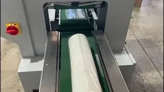 QR Code Label Sticker in Paper Lid Machine inspection Machine full  line