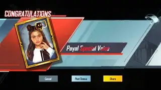 1500UC Payal Mythic Voice Pack Crate Opening Bgmi | Payal Special Voice Pack Crate Opening Bgmi