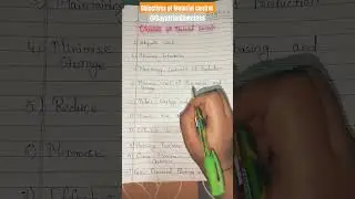 Objectives of Materials control|commerce|#commerce #accounting #onlineclass #cost#yt #auditing#viral