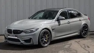 2018 BMW M3 CS - Lime Rock Grey - Walkaround & Interior | Romans International [4K]