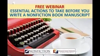 Essential Actions to Take Before You Write a Nonfiction Book Manuscript   Stephanie Chandler