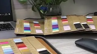 meisi linen thread new color catalogues