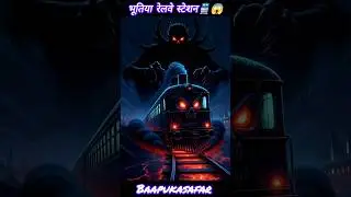 Bhutiya Railway Station 🚆😱 | Bhutiya Kahani | Bhoot Ki Kahani | Horror Story | Baapukasafar