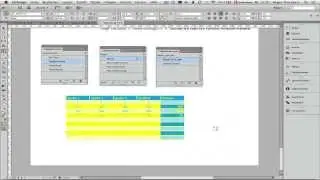 eCollege - InDesign - Tabellenformate - Teil 4