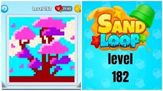 Sand loop level 182 Walkthrough Solution 
