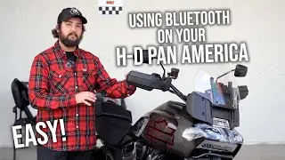 How to pair your phone to the Harley-Davidson Pan America!