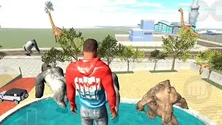 All Animals Attack Franklin House || Funny Gameplay || Indian Bike Driving 3d 