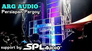 arg audio bondowoso cek sound terbaru persiapan acara pargoy #argaudiobondowoso #splaudio