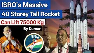 ISRO'S Massive 40 Storey Rocket can lift upto 75000 Kg | Step toward Moon | NGLV launch Vehicle