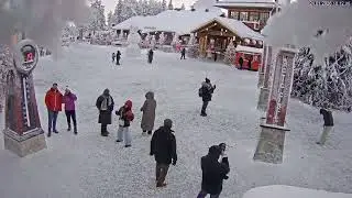 Finland - Santa Claus Village Timelapse 24.1.2026