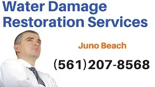 Water Damage Restoration in Juno Beach, Palm Beach County, Florida