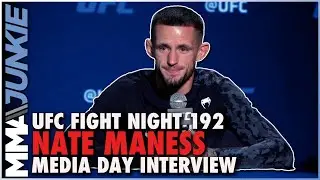 Nate Maness happy Tony Gravely fight got rebooked | #UFCVegas37