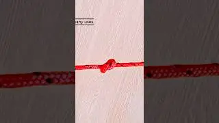 How To Tie an Overhand Knot #overhand #knot #handmade #outdoors #hiking #howto