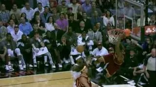 Alonzo Gee HUGE two-handed dunk on Udonis Haslem (Jan 24, 2012)