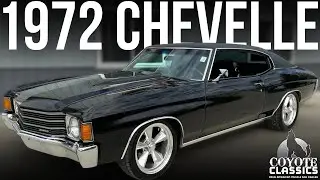 (ТРОЙНОЙ ЧЕРНЫЙ) 1972 Chevelle Malibu (ПРОДАН) в Coyote Classics