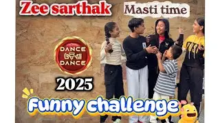 DOD funny challenge😝॥ masti time॥ Zee Sarthak❤️॥#DOD @zsarthaktv @muskan_vlogs43 