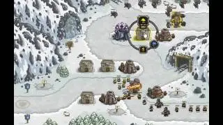 Kingdom Rush   Icewind Pass Level 8   Iron Challenge   normal difficulty