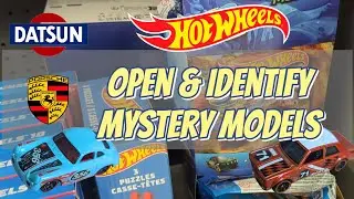 Unboxing Hot Wheels Mystery Models & How To Identify The Model | Porsche 356 | Datsun 510 #hotwheels