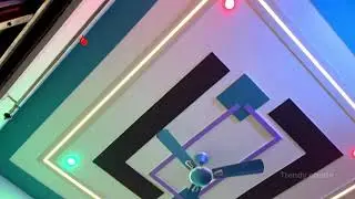 Latest new profile light plus minus POP ceiling design, Sandeep Sharma