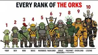 POV: Your Life at Every Level as an Ork (Warhammer 40000)