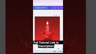 😱String Energy Drink Poster Design In Canva | Canva Shorts Tutorial 2025 #canvatutorial #logo