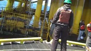 Swing Rope - Platform to Crewboat