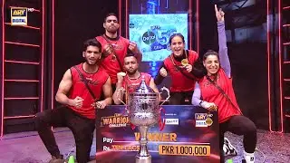 Winning Celebration Moment 🎉 | ARY Warriors Challenge | ARY Digital