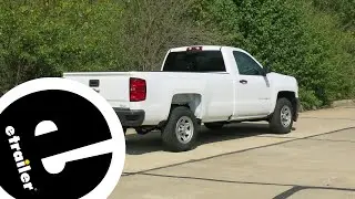 etrailer | DIY Install: Curt Trailer Hitch Receiver on your 2017 Chevrolet Silverado 1500