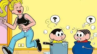 AS GAROTAS SOFRERAM COM A NOVA BAB&Aacute; - QUADRINHOS M&Aacute;GICOS DA TURMA DA M&Ocirc;NICA