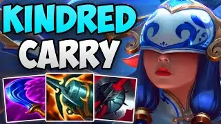 CHALLENGER CARRIES WITH KINDRED JUNGLE! | CHALLENGER KINDRED JUNGLE GAMEPLAY | Patch 13.7 S13