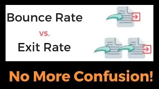 Bounce Rate Vs Exit Rate | SEO Training 2024 | Edu4Sure