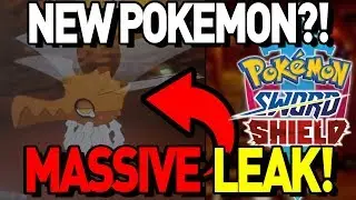 NEW BUG DRAGON POKEMON LEAKED?! THIS IS INSANE! POKEMON SWORD AND SHIELD!
