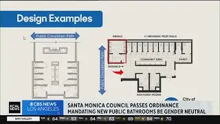 Santa Monica adopts gender neutral bathroom policy for new buildings