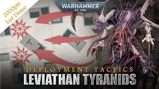 LEVIATHAN TYRANIDS Deployment Tactics Demo 2000pts Tier List Warhammer 40K